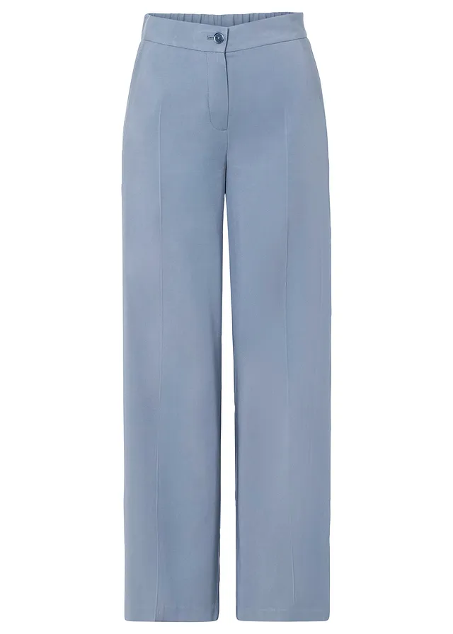 Lichte Marlene Dietrich broek met viscose