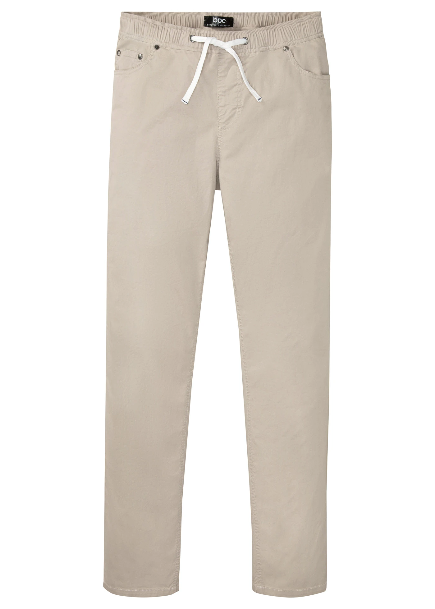 Pantalon jogger droit et extensible, regular • pierre naturelle • Boutique bonprix