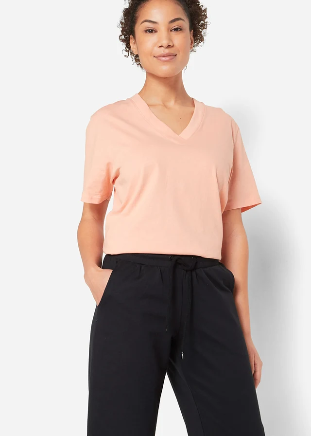 Joggingbroek met biologisch katoen, kuitlang • zwart • product-page.page-title-suffix