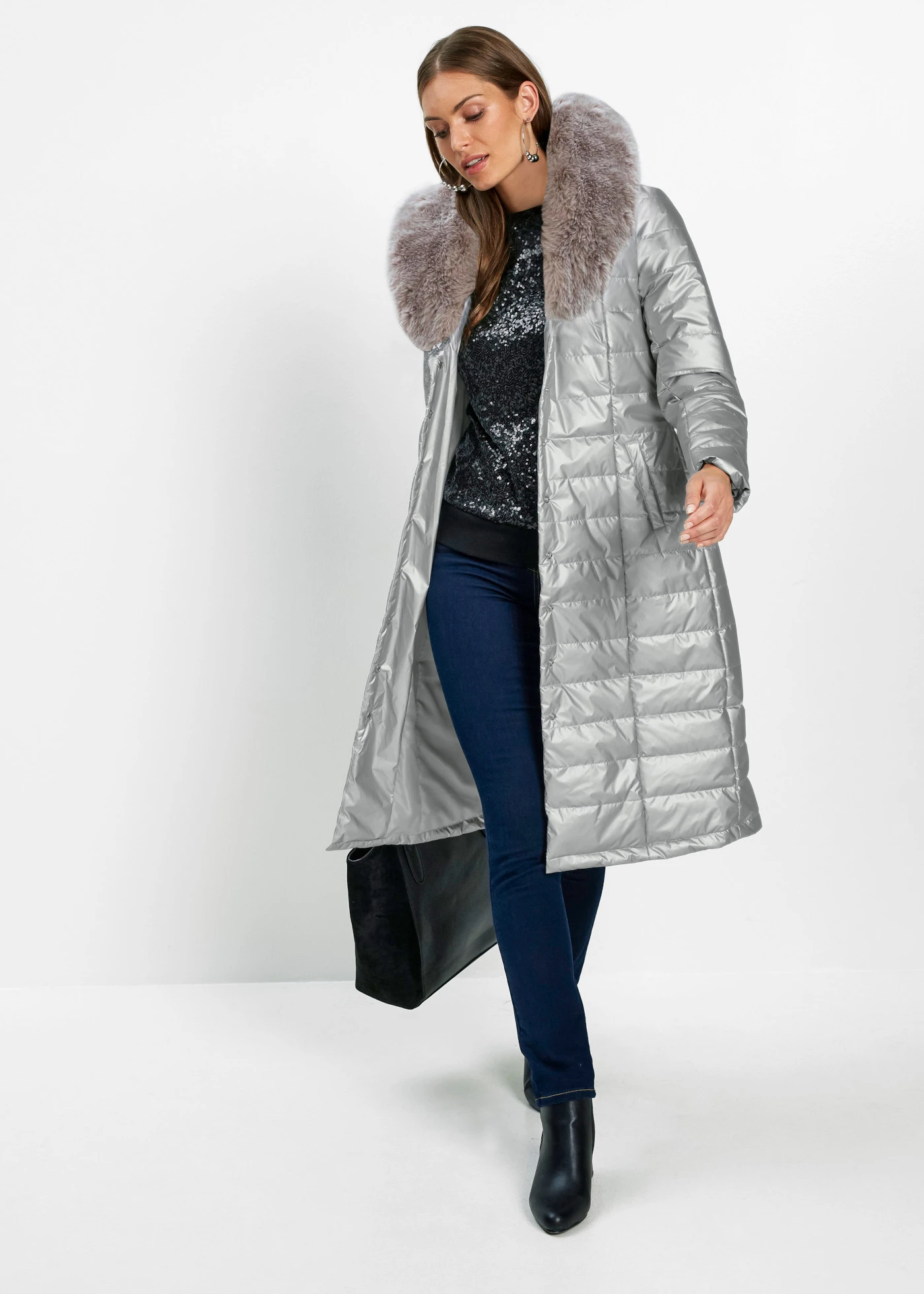 Grote shopper in verschillende materialen • zwart • product-page.page-title-suffix