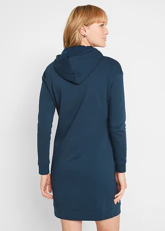 Sweatjurk van puur katoen, Kleur: donkerblauw