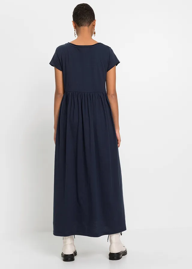 Shirtjurk van biologisch katoen, Kleur: donkerblauw