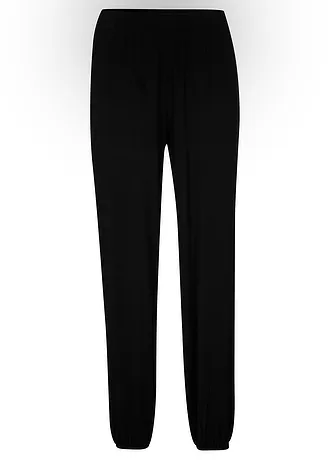 Jersey broek van viscose-mix