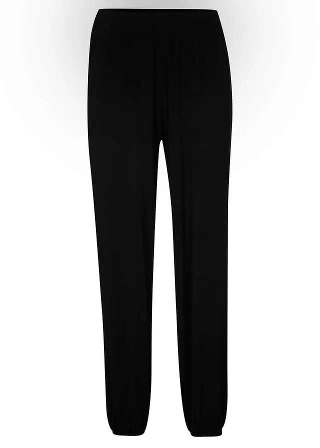 Pantaloni din material cu viscoză