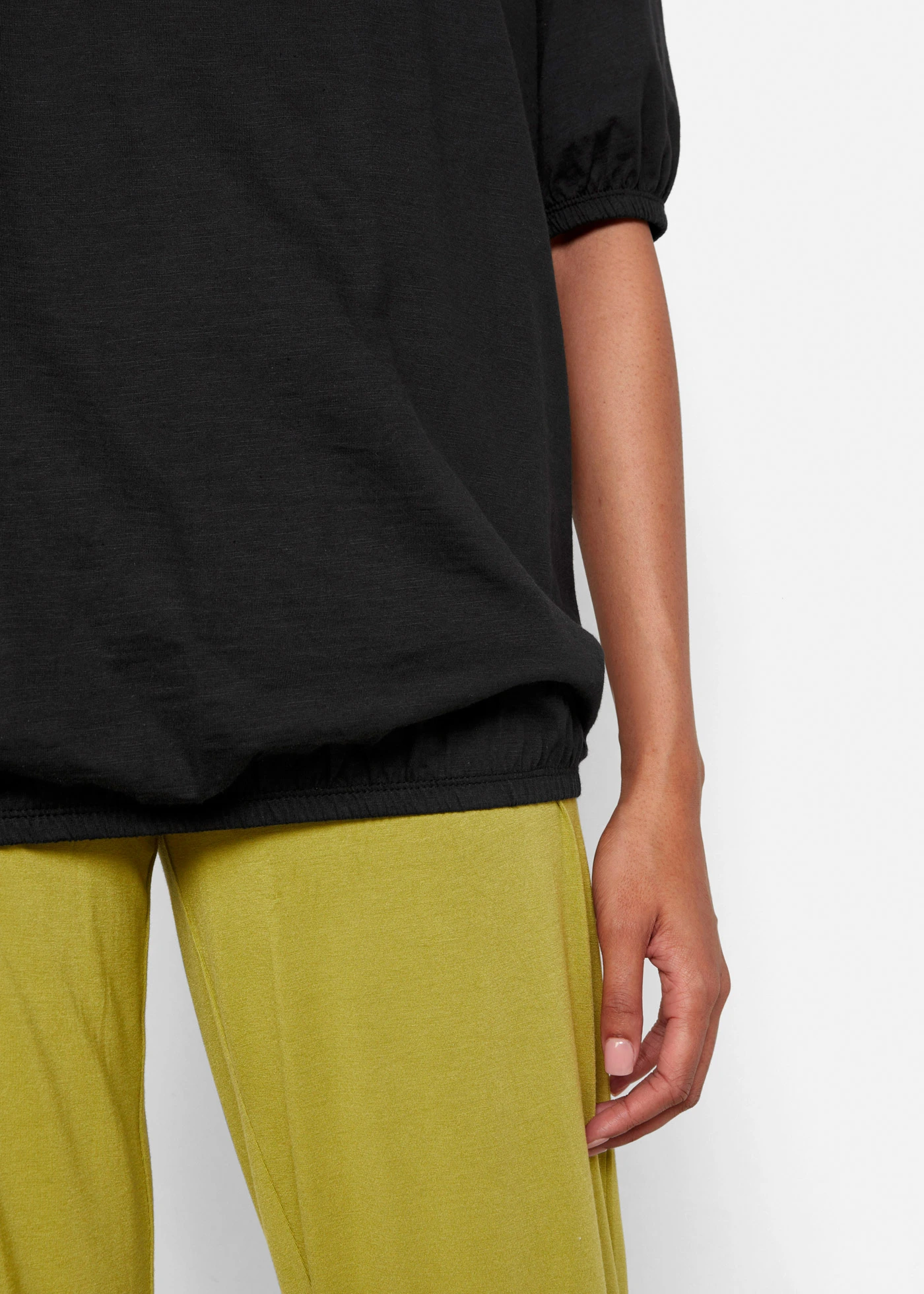 Shirt van puur biologisch katoen • zwart • bonprix online shop