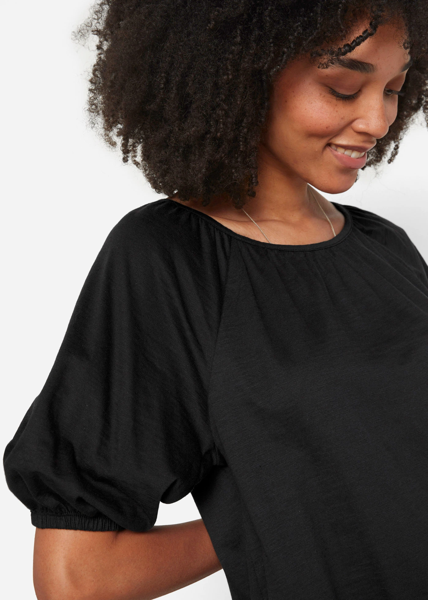 Shirt van puur biologisch katoen • zwart • bonprix online shop