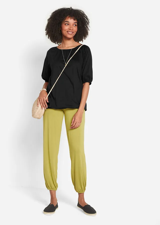 Shirt van puur biologisch katoen zwart