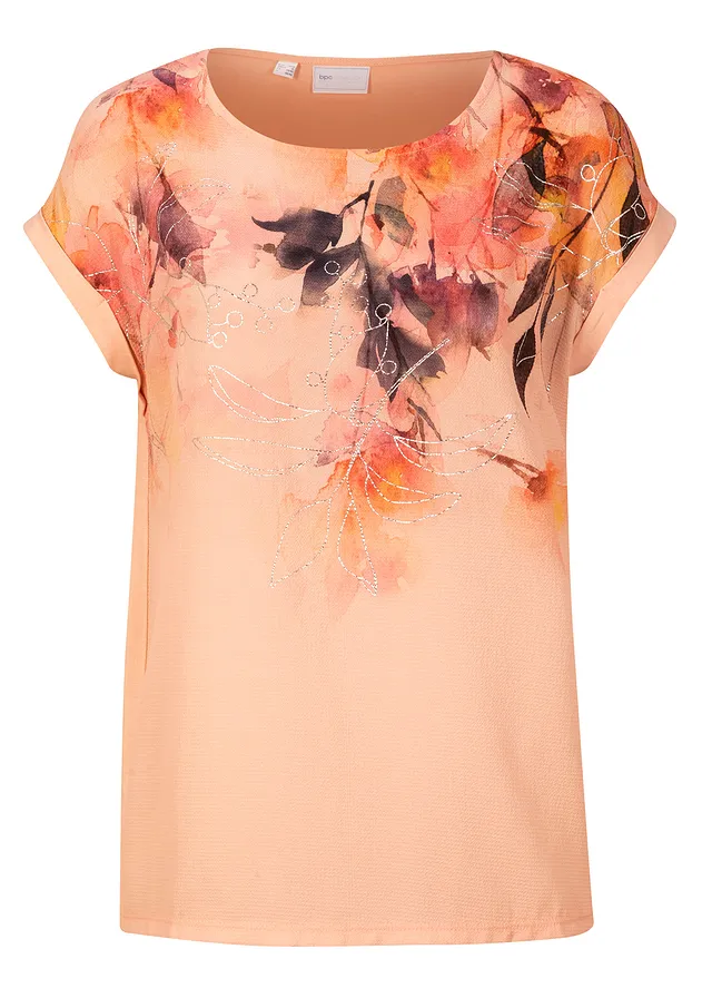 Bluză cu print floral