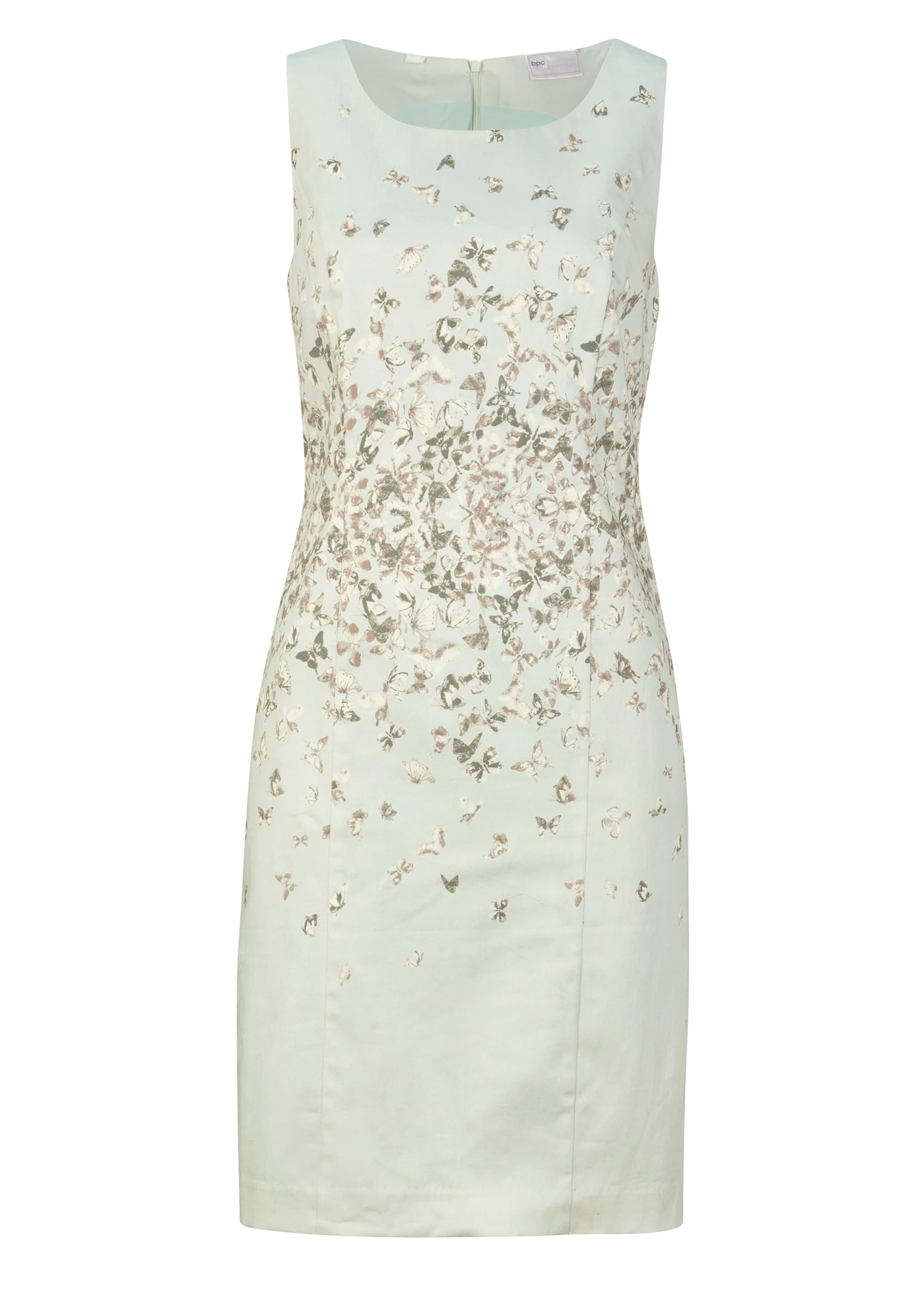 Kokerjurk met print • soft salie met print • bonprix online shop