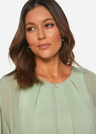 Blouse en mousseline • sauge clair • Boutique bonprix