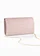 Clutch met bjjzondere details, Kleur: lichtroze