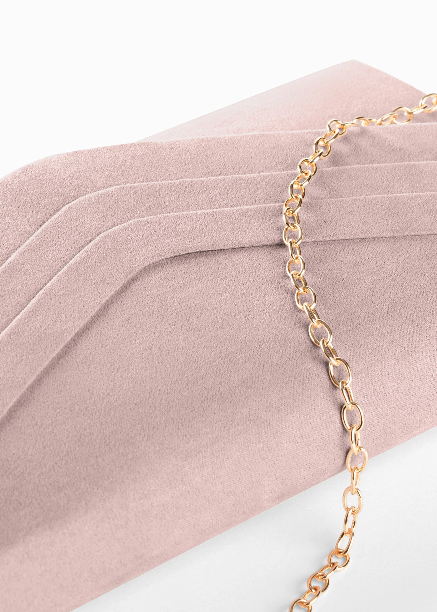 Kabelka clutch s detailmi • svetloružová • obchod bonprix