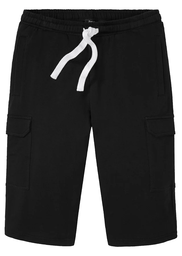 Bermude casual cu buzunare cargo 100% din bumbac organic