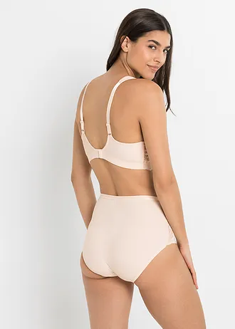 Versierde corrigerende slip, medium corrigerend • poudre • bonprix online shop
