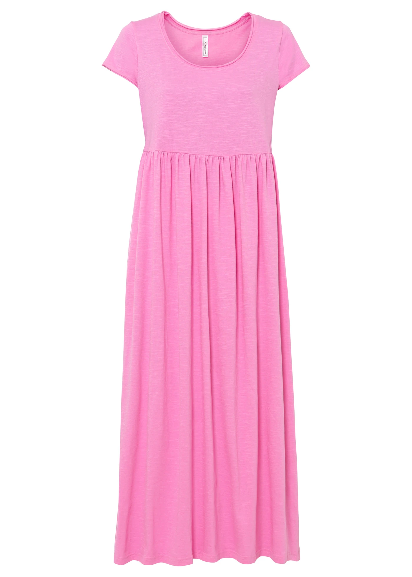 Robe longue en coton • rose • Boutique bonprix