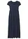Robe longue en coton, Couleur: bleu foncé