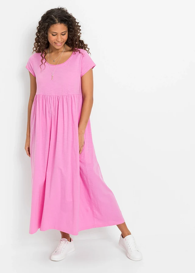 Robe en jersey coton
