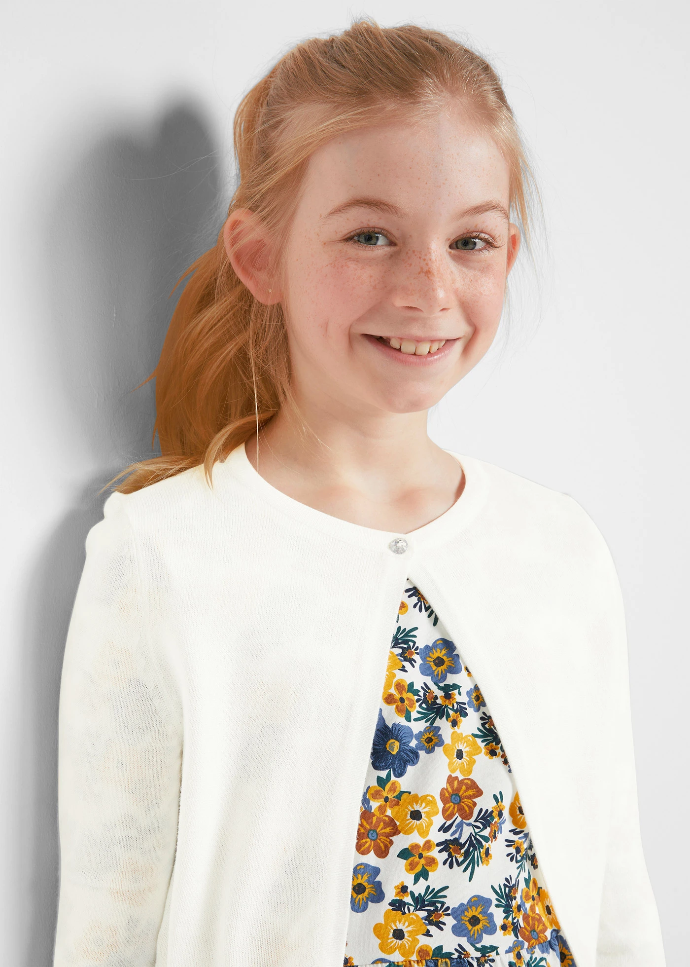 Pletené bolerko • přírodně bílá • bonprix obchod