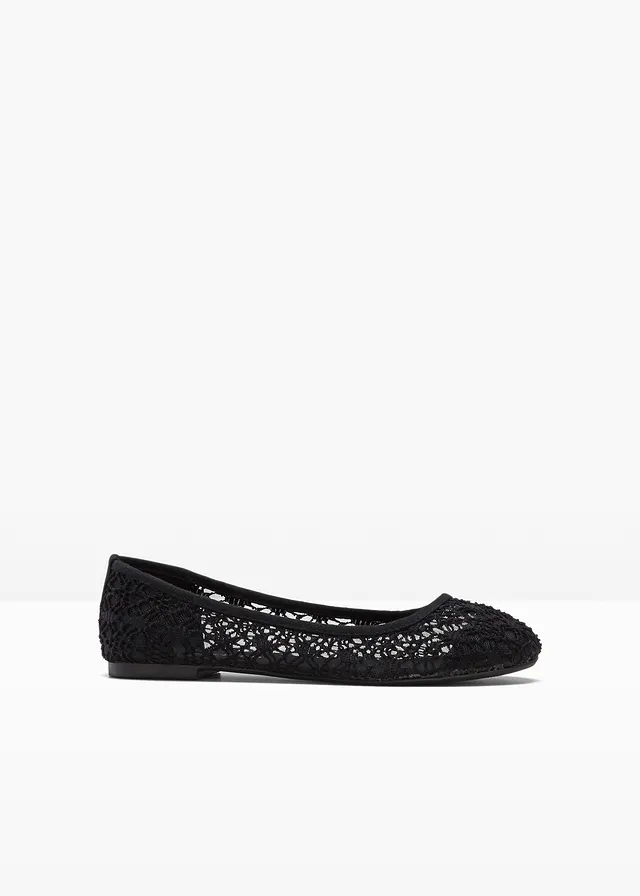 Ballerines à dentelle