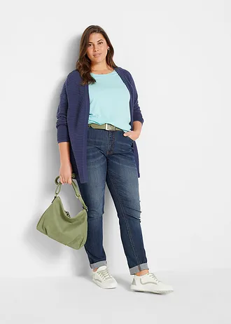 Tričko s kulatým výstřihem (5 ks v balení), barva: křišťálově růžová + pastelově mátová + matná aqua + kouřově šeříková + bílá