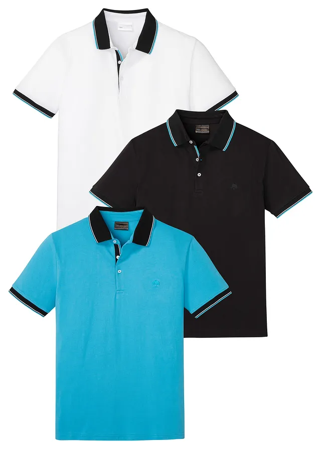 Poloshirt (set van 3)