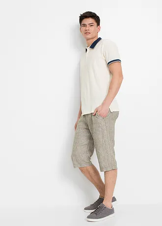 Poloshirt (set van 3) • crèmewit+diepblauw+zeegras • bonprix online shop