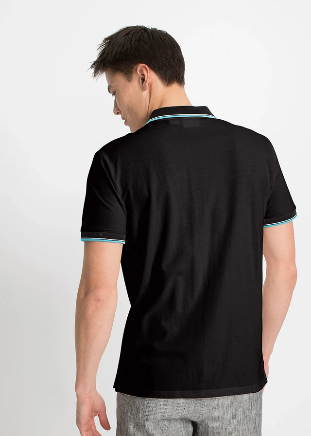 Lot de 3 polos • turquoise + blanc + noir • product-page.page-title-suffix