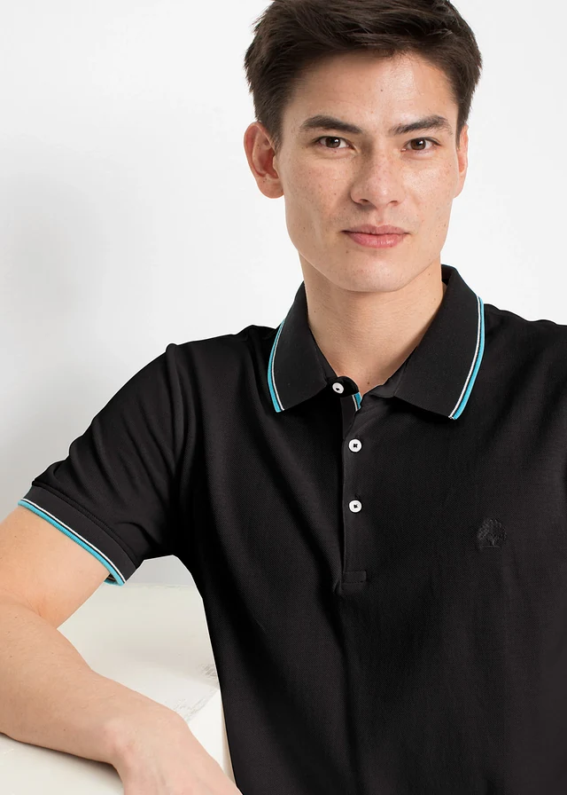 Lot de 3 polos • turquoise + blanc + noir • product-page.page-title-suffix
