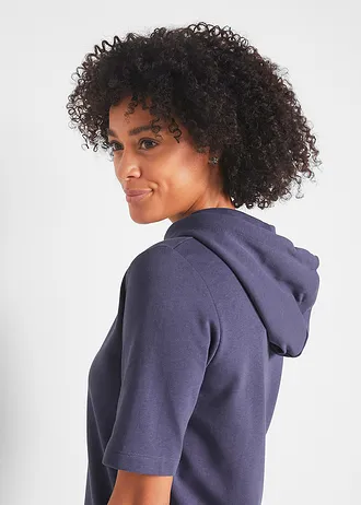 Sweat à capuche • indigo • Boutique bonprix