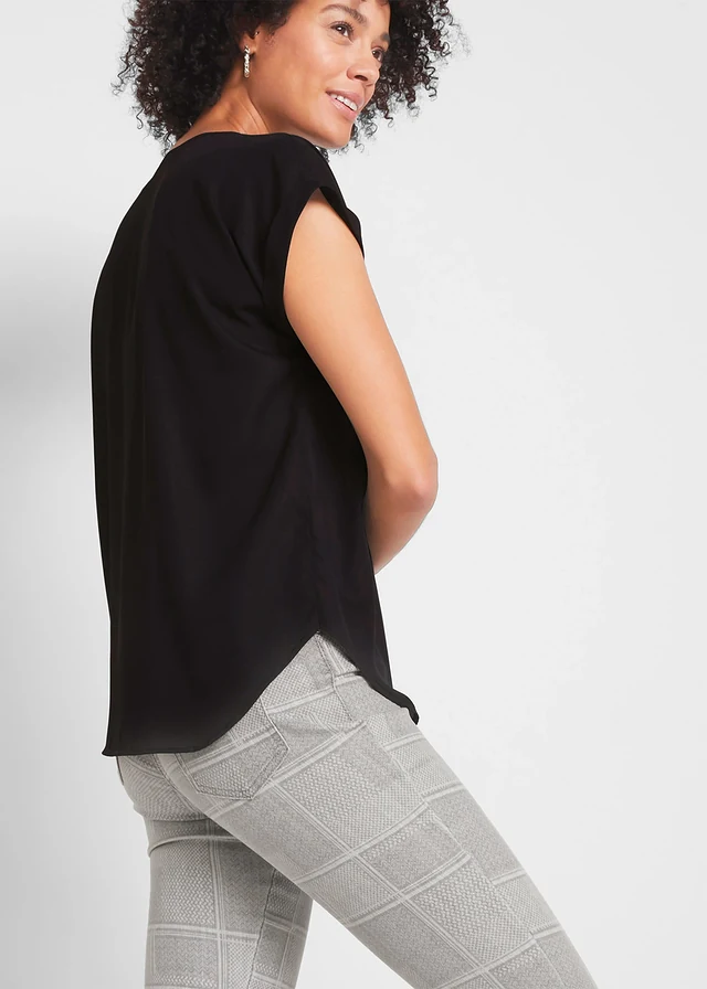 Blouse Georgette • noir • product-page.page-title-suffix