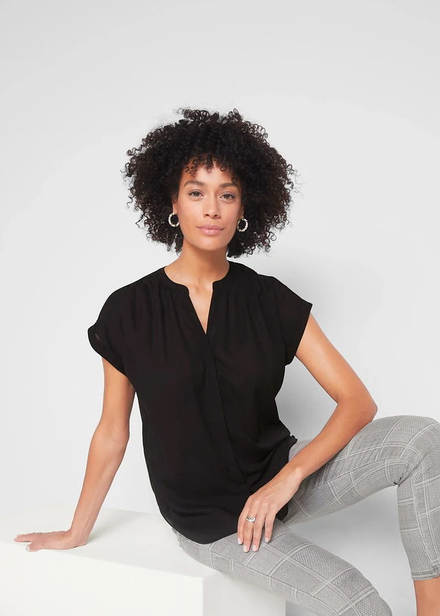 Blouse Georgette • noir • product-page.page-title-suffix