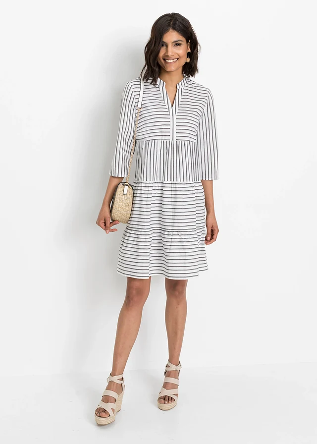 Robe-tunique • noir/blanc rayé • product-page.page-title-suffix