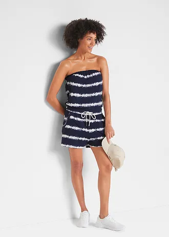 Bandeau overal z čisté organické bavlny • tmavě modrá • bonprix obchod