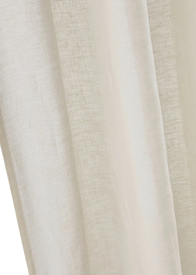 Rideau en lin et coton (1 pce) • crème • product-page.page-title-suffix