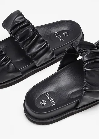 Pantofle, barva: černá