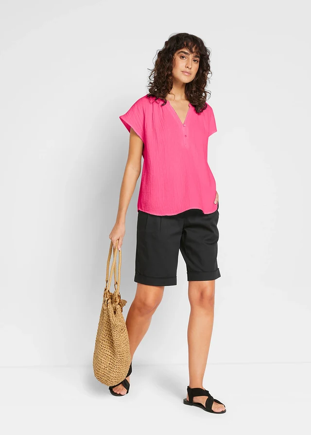 Blouse en gaze de coton
