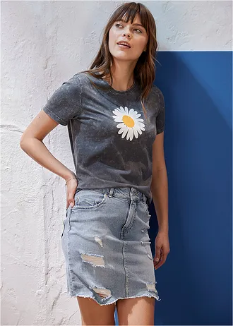 Tričko z čisté organické bavlny • šedá • bonprix obchod