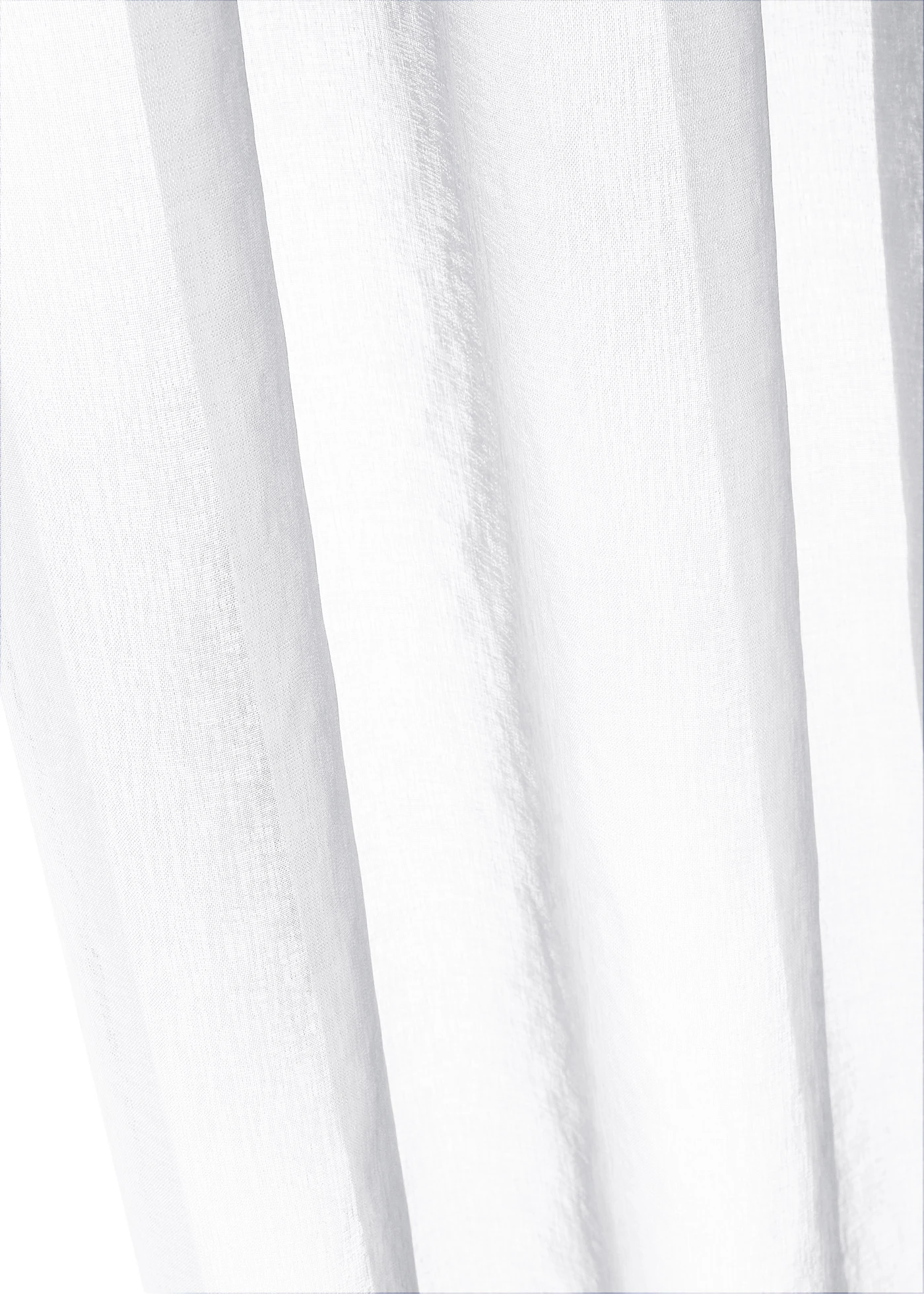 Voilage finement texturé (1 pce), aussi en extra long • blanc • Boutique bonprix