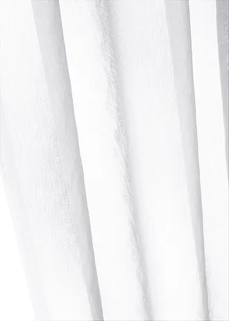 Voilage finement texturé (1 pce), aussi en XXL • blanc • Boutique bonprix