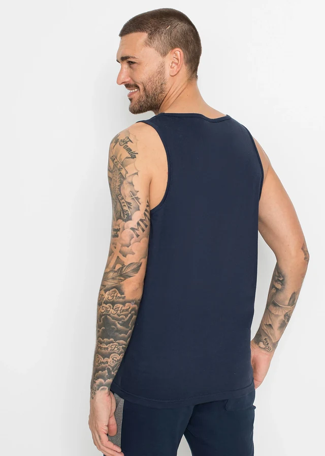 Tanktop (set van 3) • kobaltturkoois+wit+donkerblauw • product-page.page-title-suffix