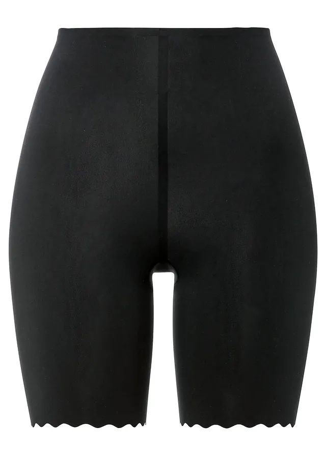 Stahovací krátké legíny, lehký tvarující efekt • černá • bonprix obchod