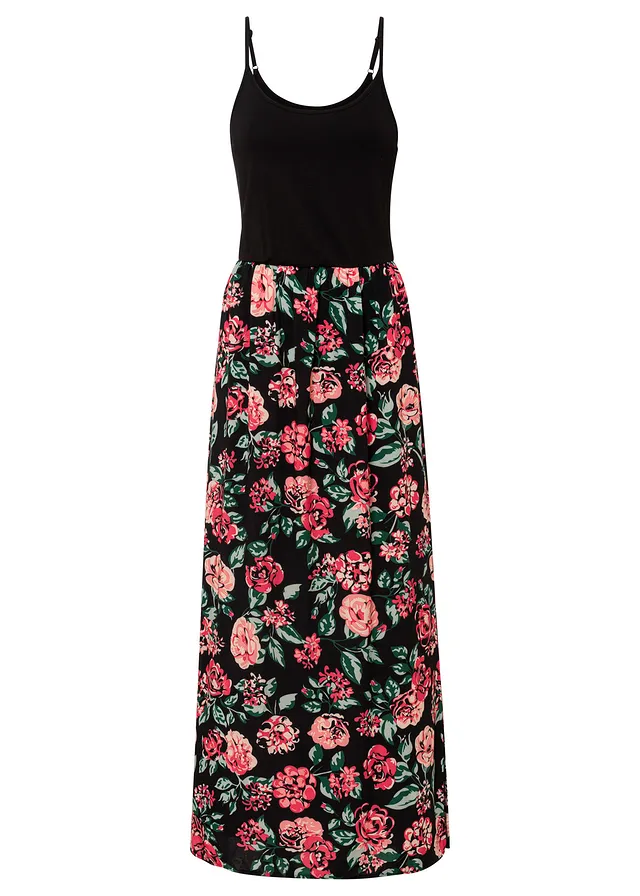 Rochie maxi din viscoză sustenabilă