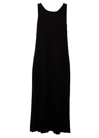 Rochie de jerse cu viscoză moale • negru • magazin bonprix