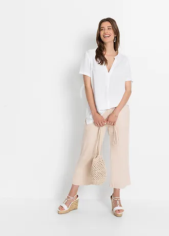 Tunique longue 100% viscose • blanc • Boutique bonprix