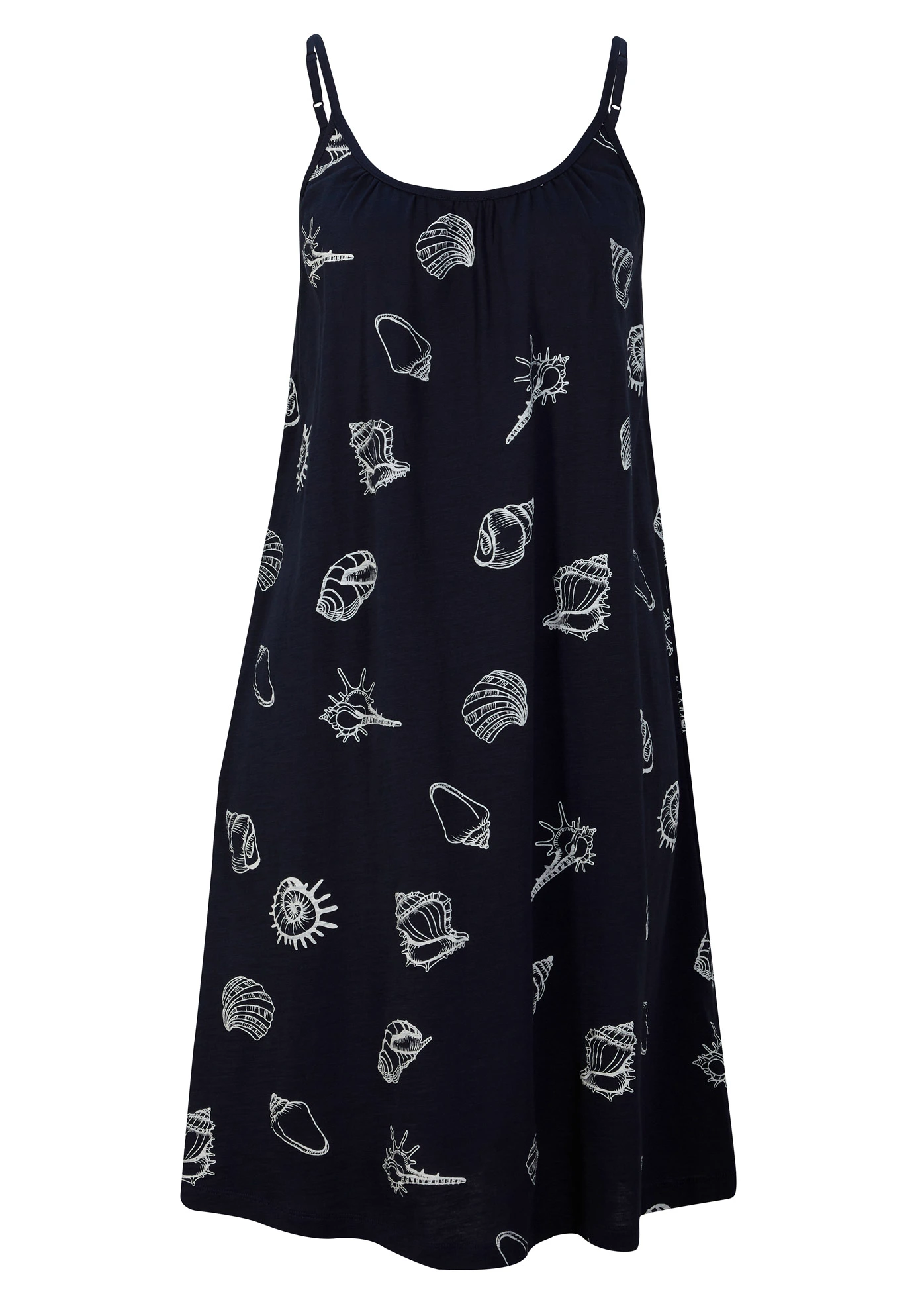 Jersey jurk • donkerblauw gedessineerd • bonprix online shop