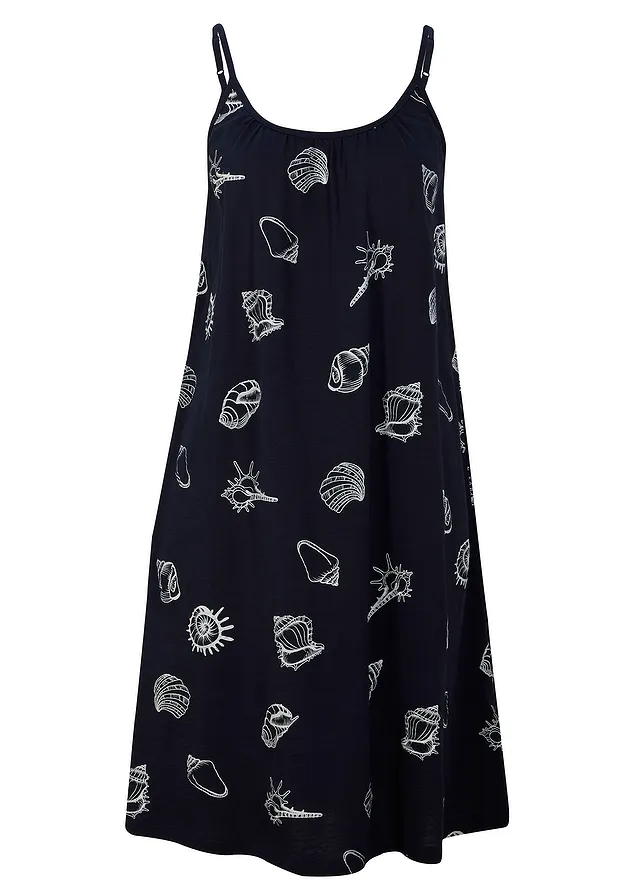 Rochie din jerse cu bretele