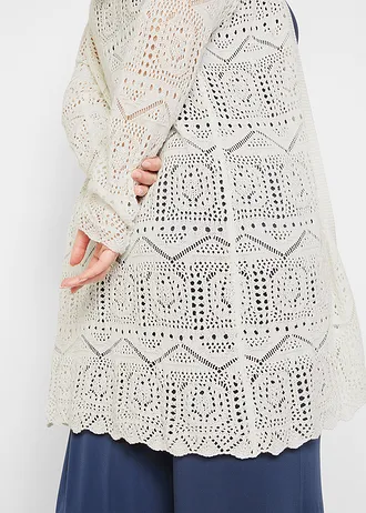 Lang vest van ajour • indigo plus size • bonprix online shop