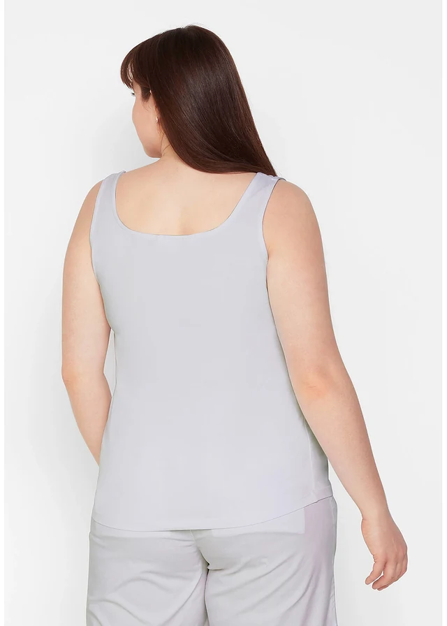 Lot de 2 tops, Couleur: blanc + noir