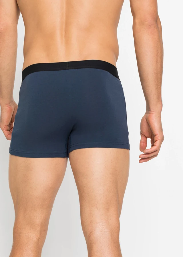 Strakke boxer met katoen (set van 10) • donkerblauw+zwart+donkerrood • product-page.page-title-suffix