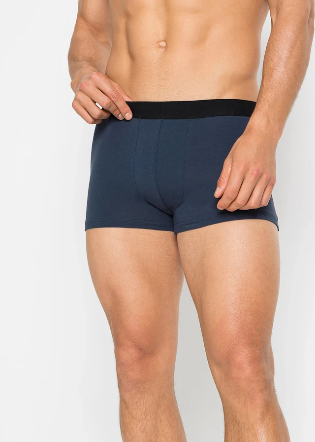 Lot de 10 boxers coton • bleu foncé + noir + rouge foncé • product-page.page-title-suffix